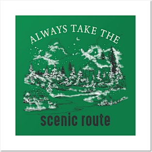 Scenic Route Posters and Art